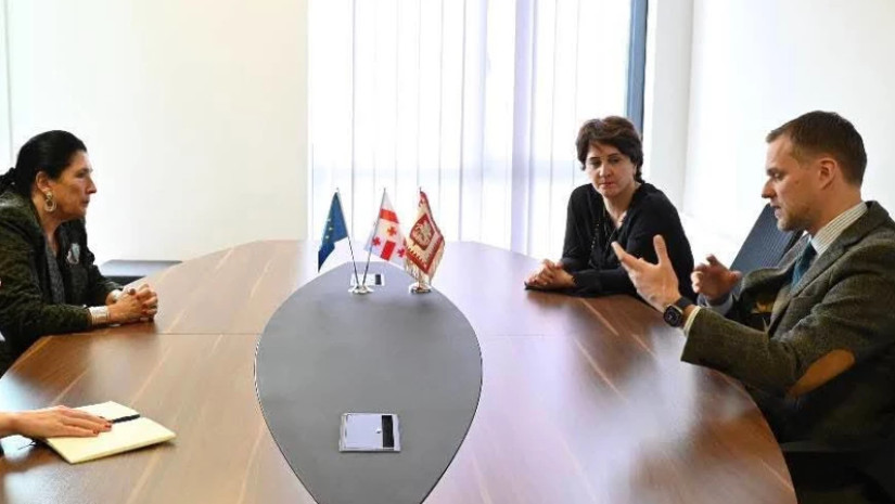  ზურაბიშვილი ლიეტუვის საგარეო საქმეთა მინისტრ